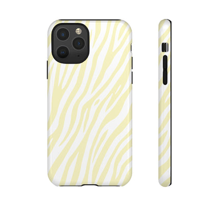 Buttercream Tiger Print Phone Case