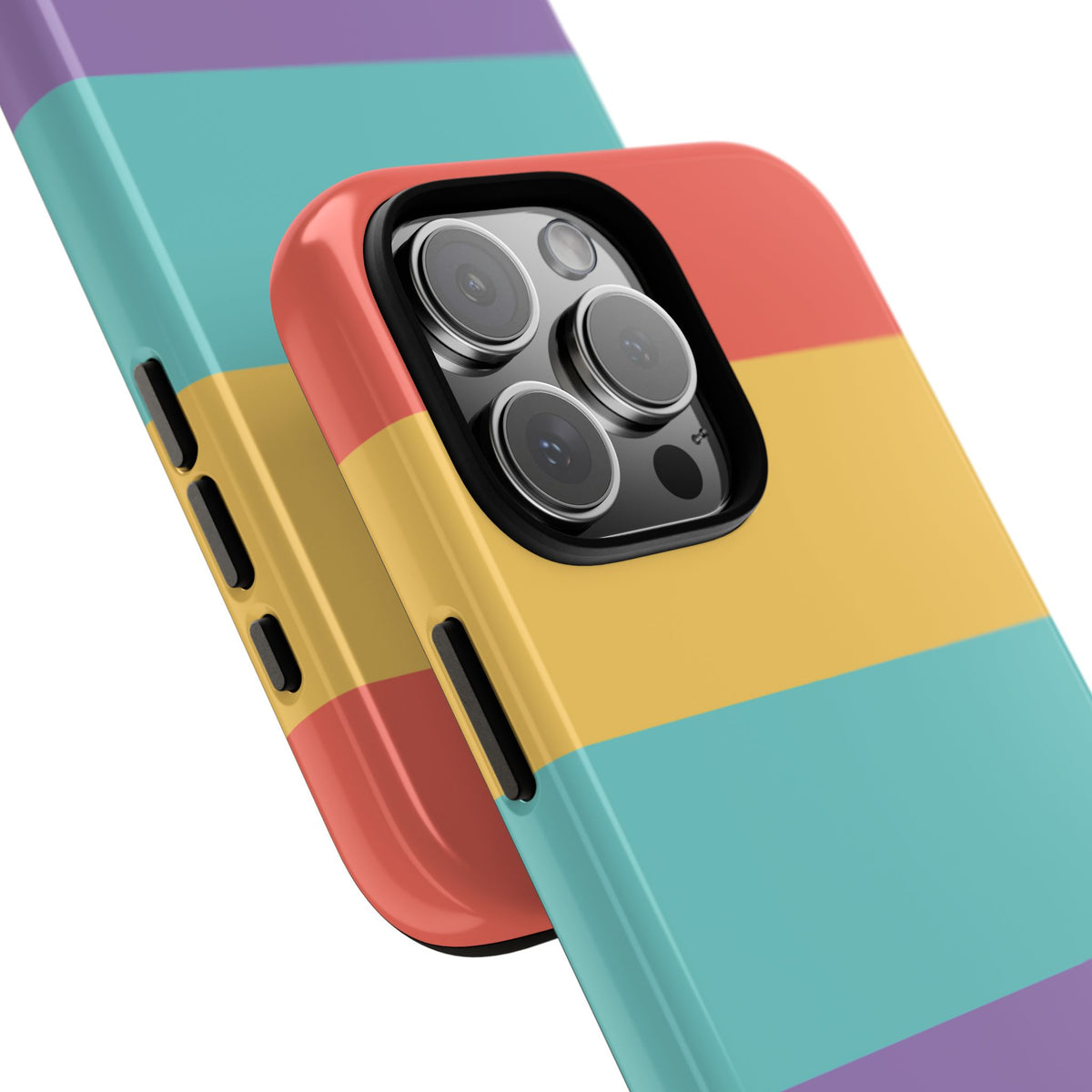 Pastel Rainbow Stripe Pattern Phone Case - Phone Case