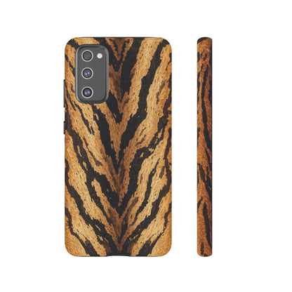Amber Tiger Print Phone Case