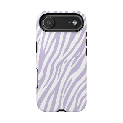 Lavender Tiger Print Phone Case
