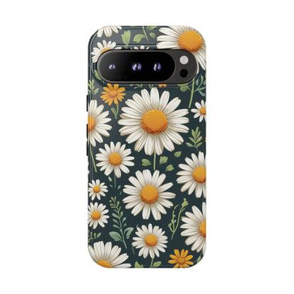 Google Pixel 9 Pro / Glossy Phone Case - Daisies Floral Pattern 3 Phone Case