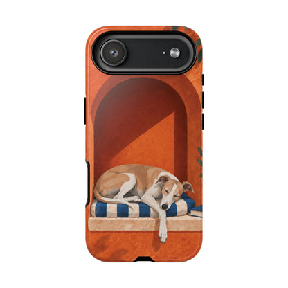 Whippet Siesta Nook Phone Case - Multicolor Phone Case - iPhone 17 Air / Glossy