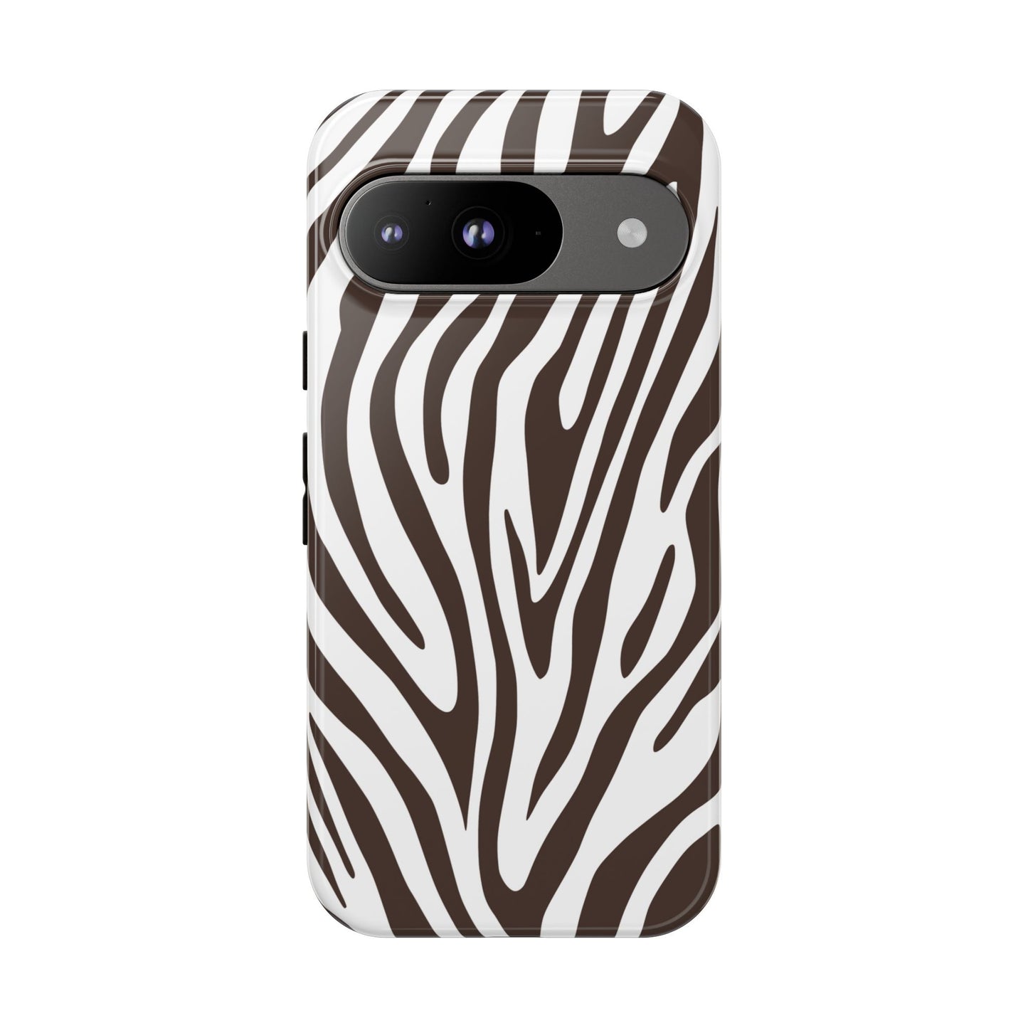 Graphic Brown Tiger Print Phone Case
