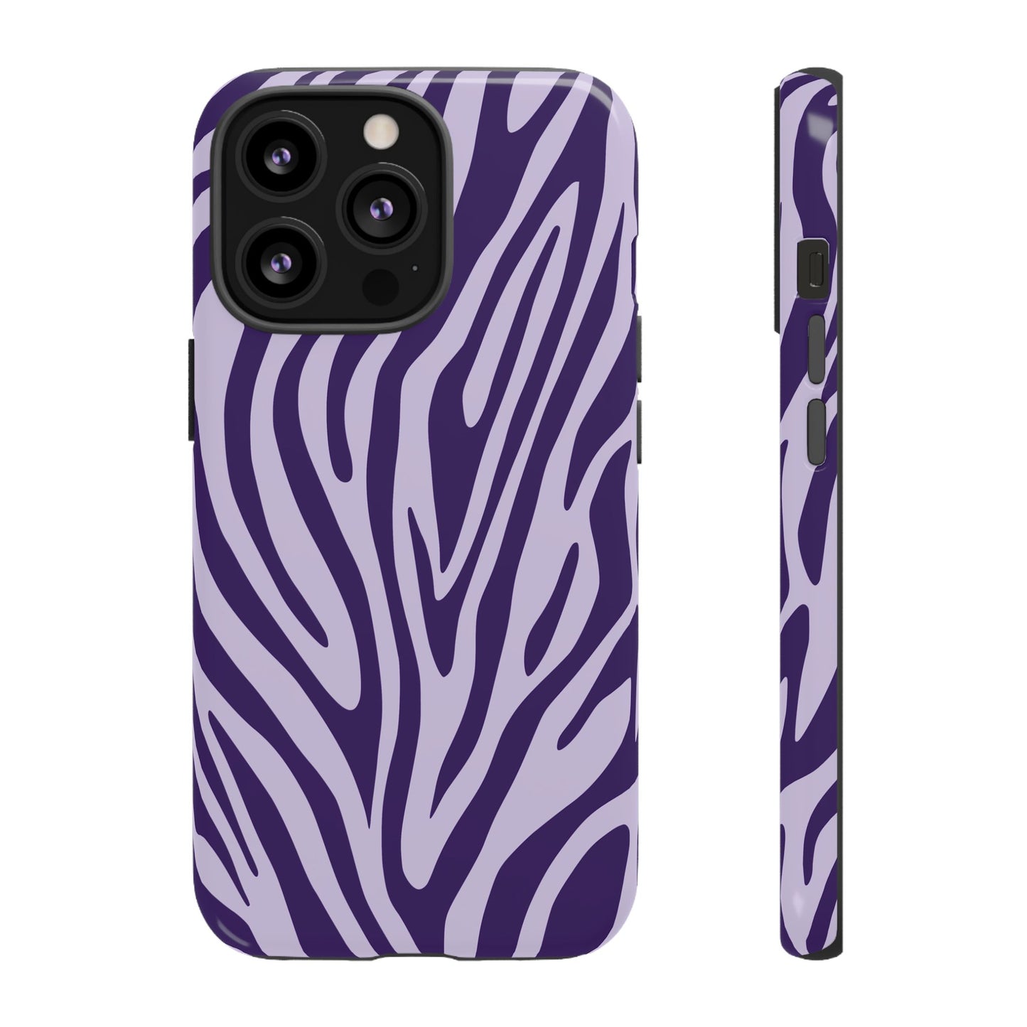 Boutique Lavender Tiger Print Phone Case