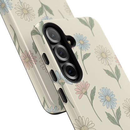 Pretty Pastel Daisy Pattern Phone Case
