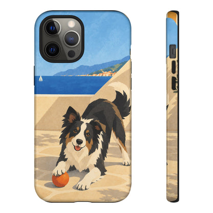 Border Collie One More Throw Phone Case - Multicolor Phone Case - iPhone 12 Pro Max / Glossy
