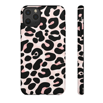Cute Blush Leopard Print Phone Case