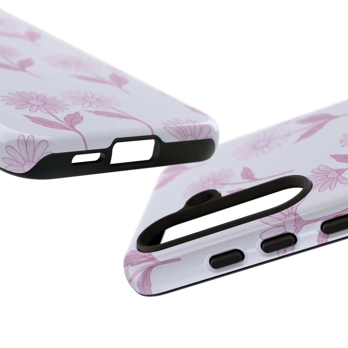 Pretty Lilac Daisy Pattern Phone Case