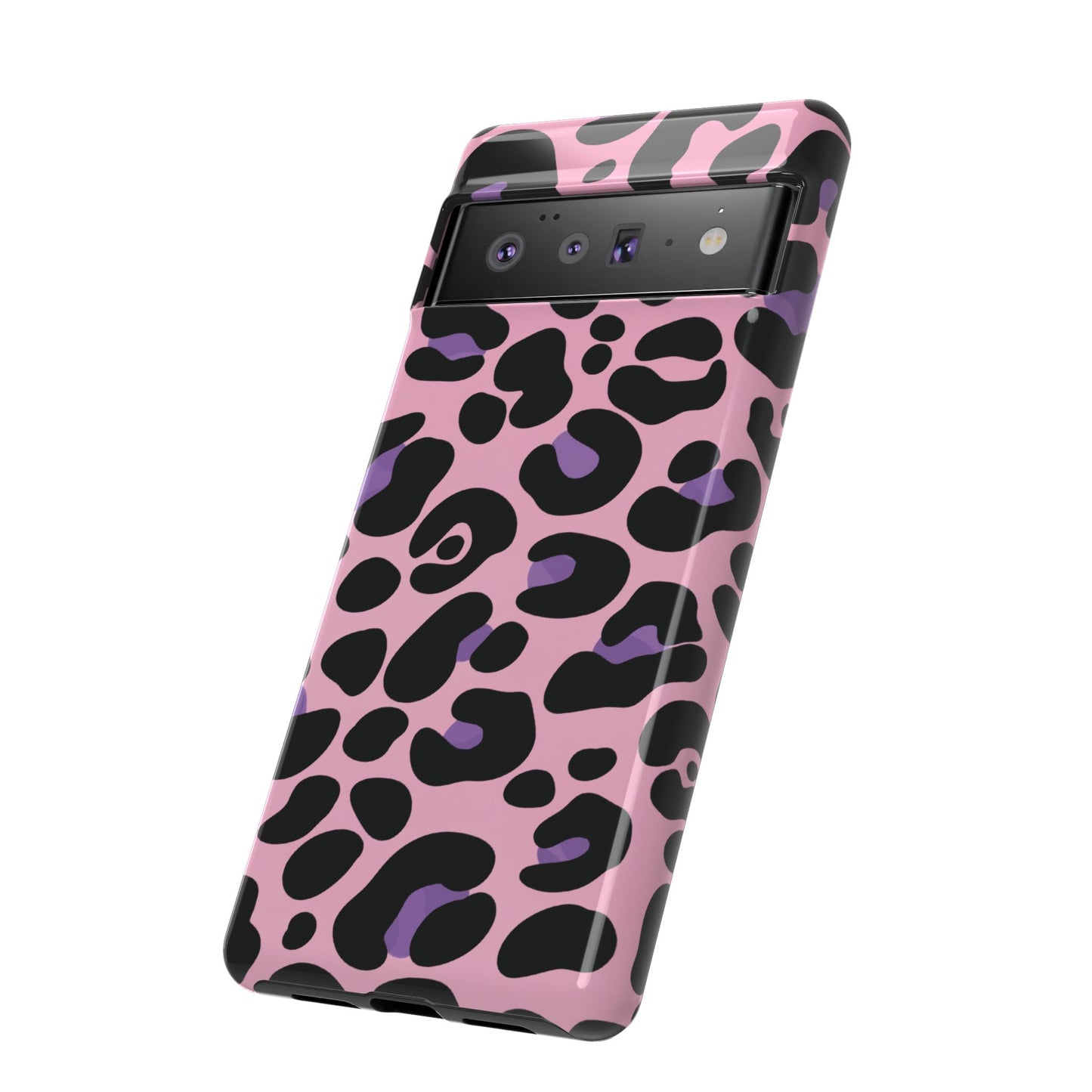Pretty Pink & Lavender Leopard Print