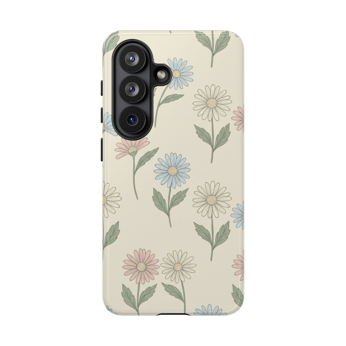 Pretty Pastel Daisy Pattern Phone Case