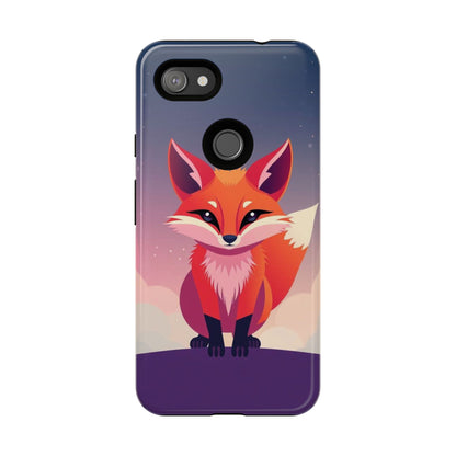 Pop Art Fox Design Phone Case