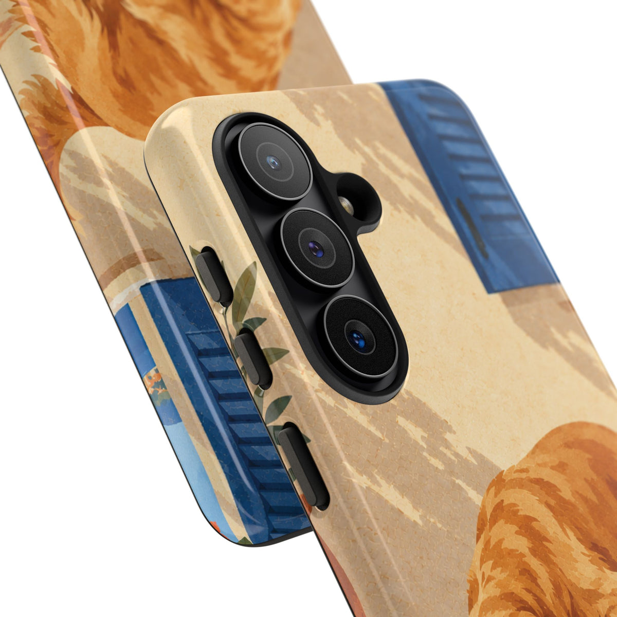 Cocker Spaniel Scent Trail Phone Case - Multicolor Phone Case