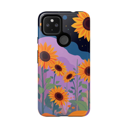 Surreal Sunflower Design Phone Case