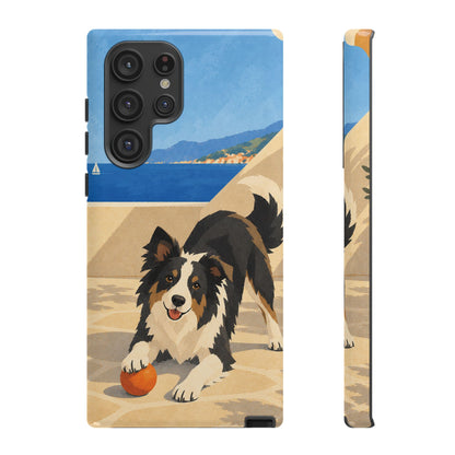 Border Collie One More Throw Phone Case - Multicolor Phone Case - Samsung Galaxy S22 Ultra / Glossy