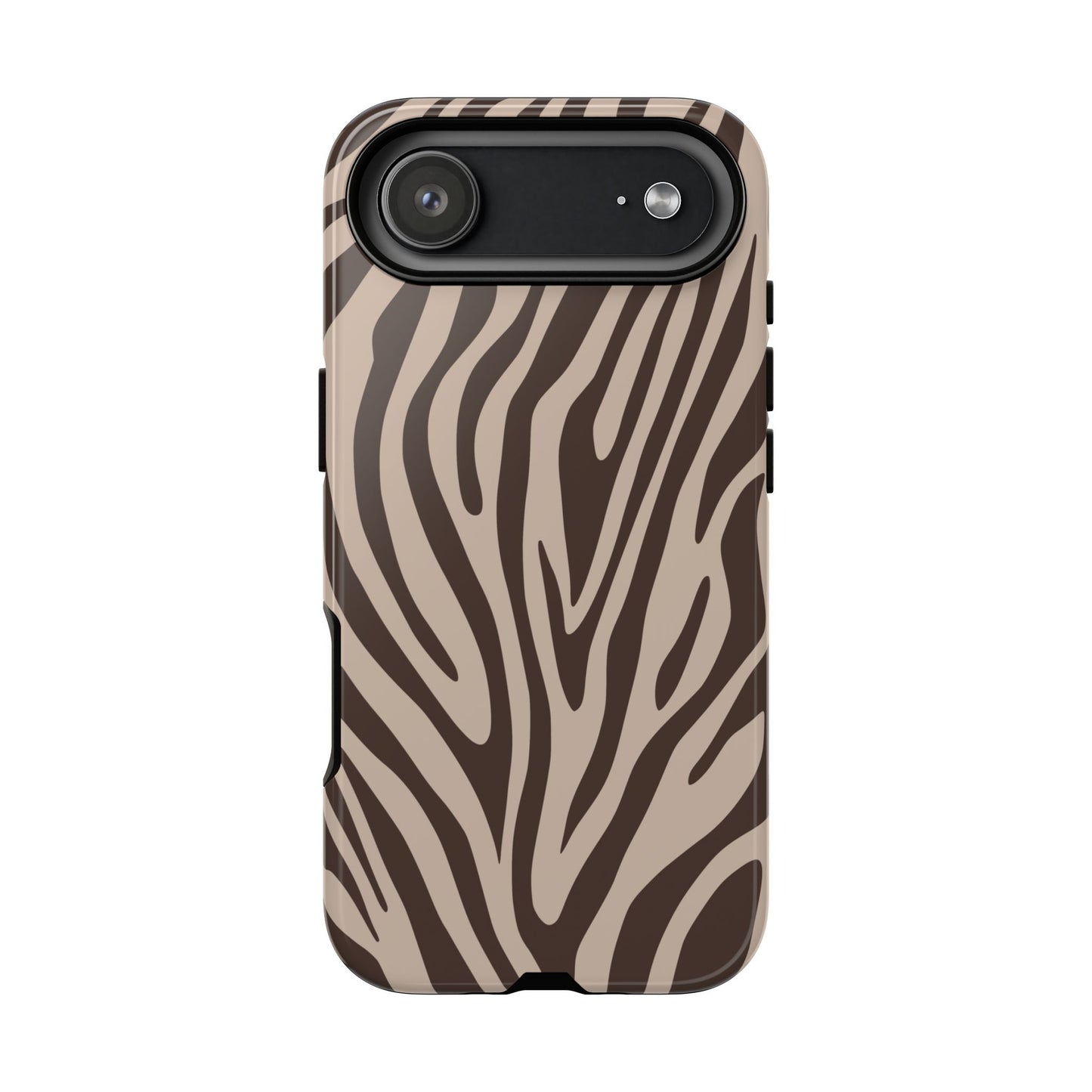 Boutique Mocha Tiger Print Phone Case