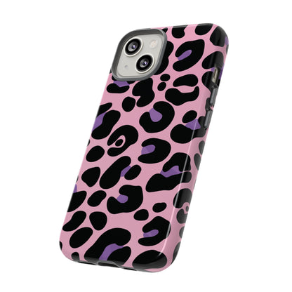 Pretty Pink & Lavender Leopard Print