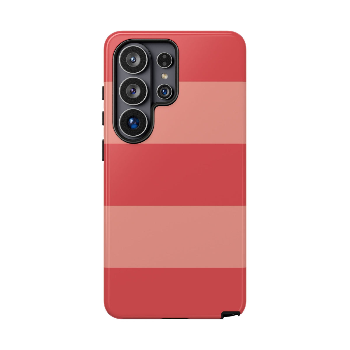 Pink Horizontal Stripe Pattern Phone Case - Pink Phone Case - Samsung Galaxy S26 Ultra / Glossy