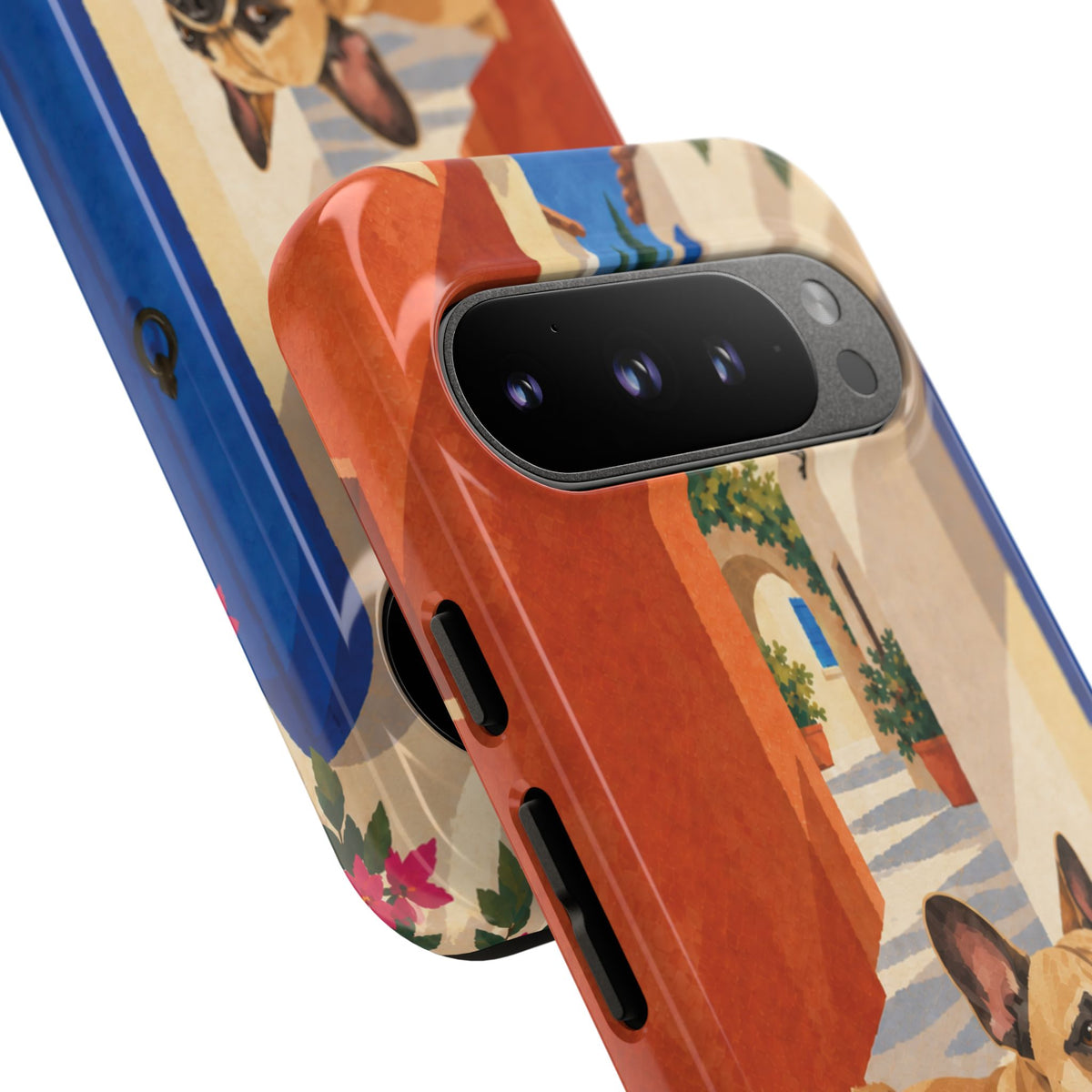 French Bulldog Quiet Lane Phone Case - Multicolor Phone Case