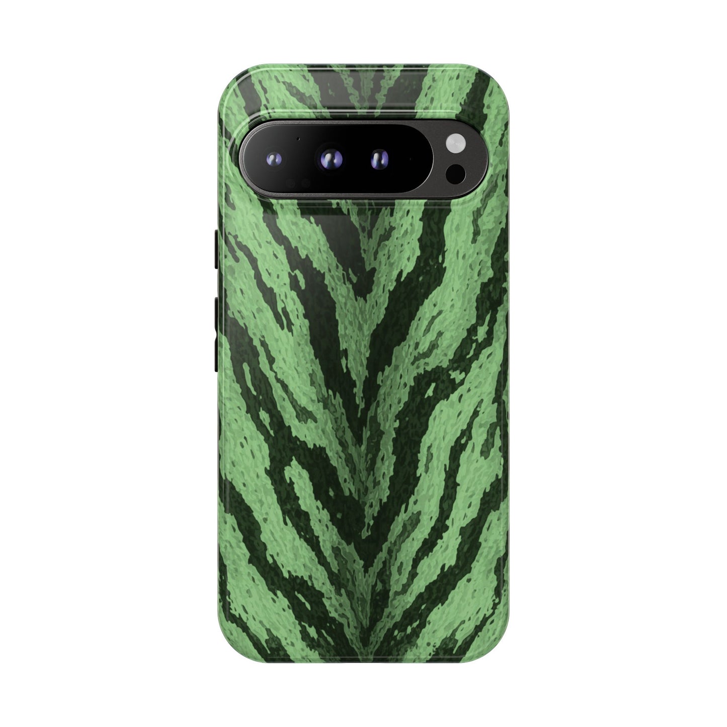 Sage Tiger Print Phone Case