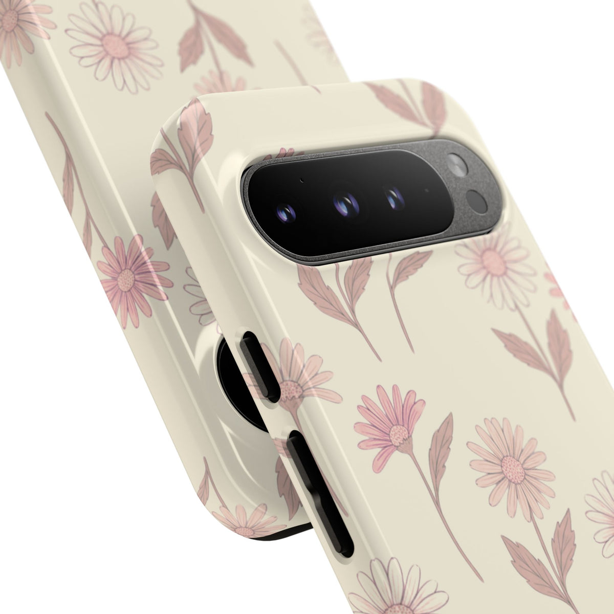 Pretty Blush Daisy Pattern Phone Case