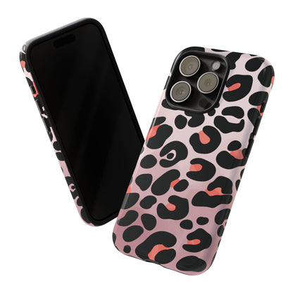 Cute Blush Leopard Print Phone Case - Pink Phone Case