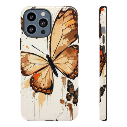 Acrylic Style Butterflies Design Phone Case - Multicolor Phone Case - iPhone 13 Pro Max / Glossy