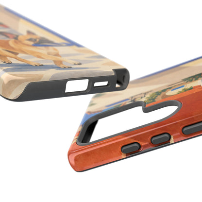 French Bulldog Quiet Lane Phone Case - Multicolor Phone Case