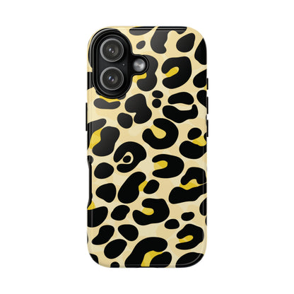 Classic Golden Leopard Print Phone Case