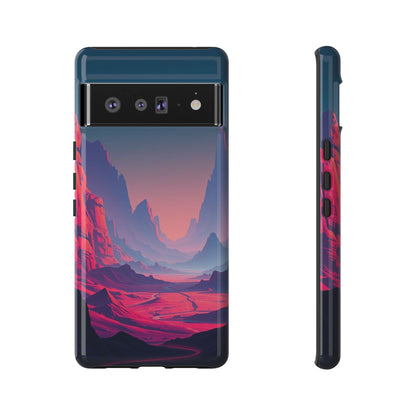 Alien Vista Design Phone Case - Multicolor Phone Case - Google Pixel 6 Pro / Glossy
