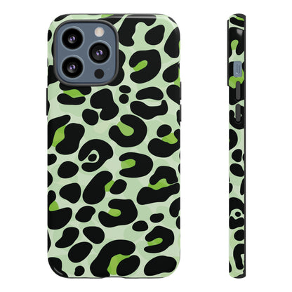 Fresh Mint Leopard Print Phone Case