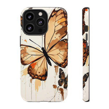 Acrylic Style Butterflies Design Phone Case - Multicolor Phone Case - iPhone 13 Pro / Glossy