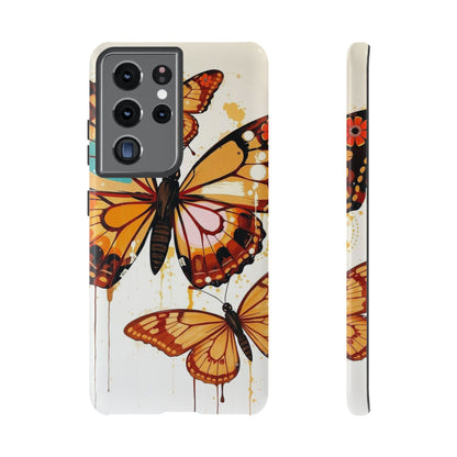 Abstract Butterflies Design Phone Case - Multicolor Phone Case - Samsung Galaxy S21 Ultra / Glossy