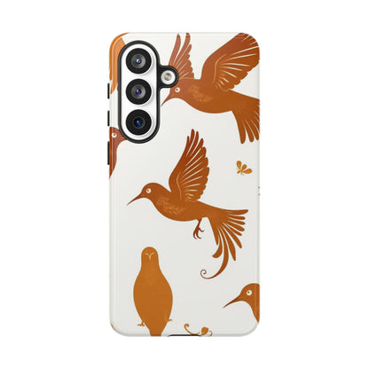 Abstract Bird Pattern Phone Case - Multicolor Phone Case - Samsung Galaxy S26 Plus / Glossy