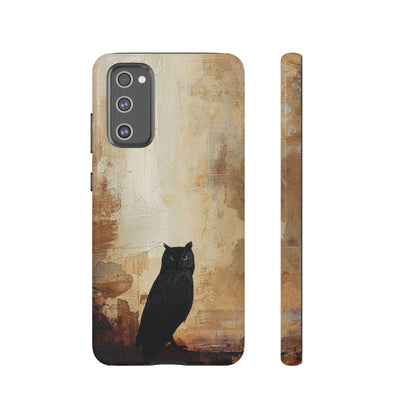 Samsung Galaxy S20 FE / Glossy Phone Case - Beautiful Abstract Owl Design Phone Case