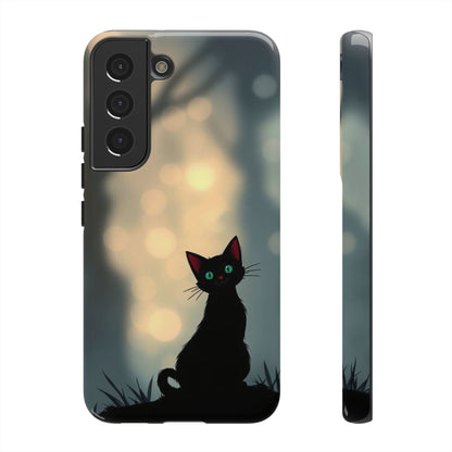 Gothic Cat Design Phone Case - Multicolor Phone Case - Samsung Galaxy S22 / Glossy