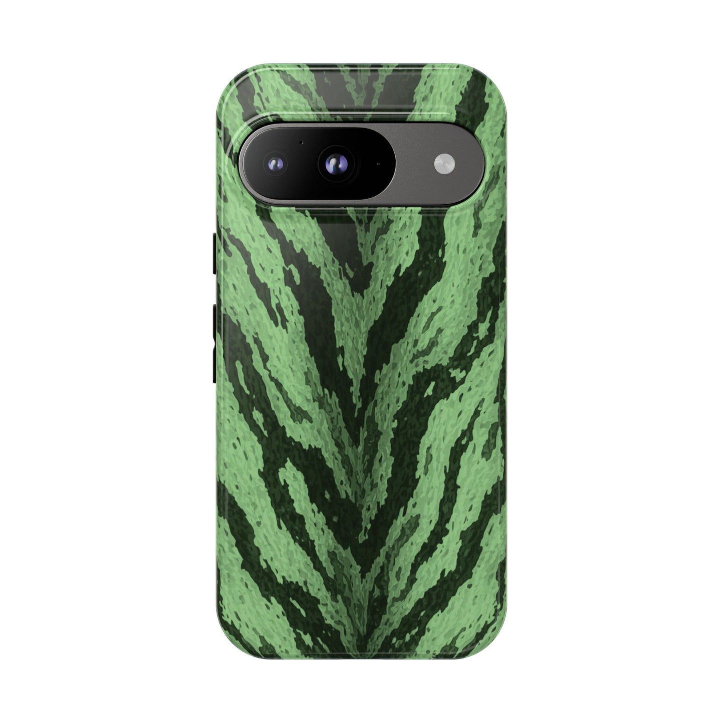 Sage Tiger Print Phone Case