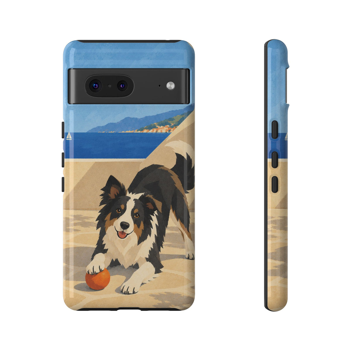 Border Collie One More Throw Phone Case - Multicolor Phone Case - Google Pixel 7 / Glossy