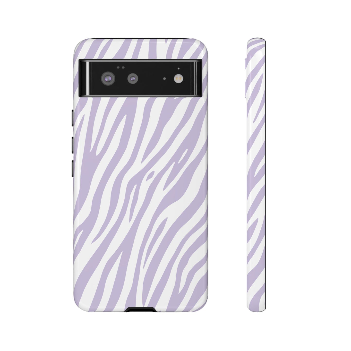 Lavender Tiger Print Phone Case