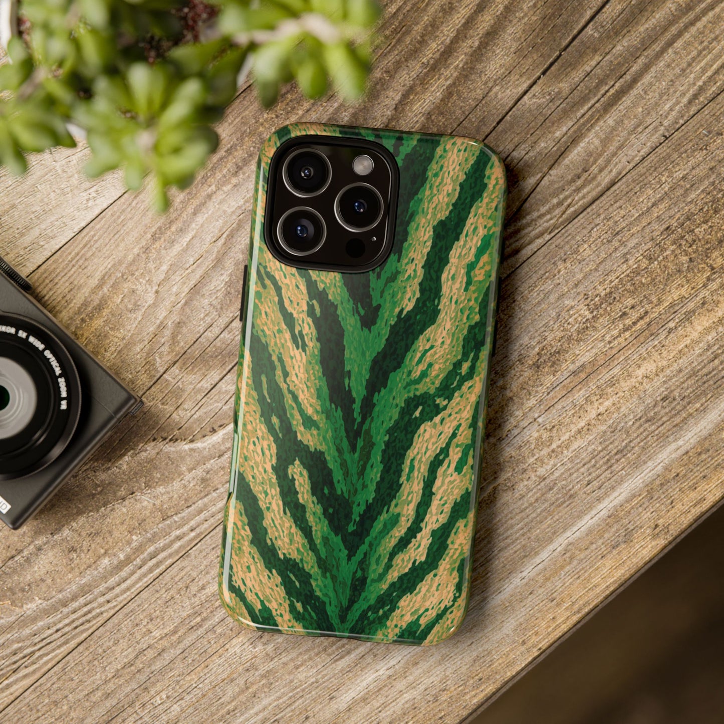 Jungle Tiger Print Phone Case