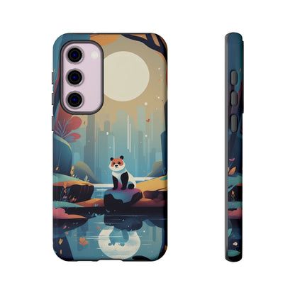 Samsung Galaxy S23 Plus / Glossy Phone Case - Stylised Panda Design Phone Case