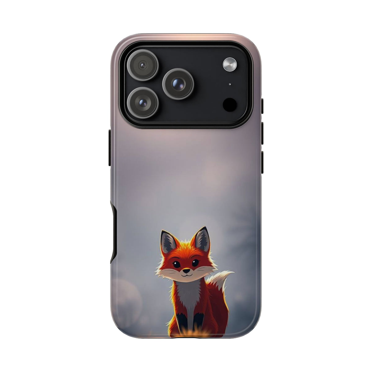 Cute Gothic Fox Design Phone Case - Multicolor Phone Case - iPhone 18 Pro / Glossy