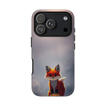Cute Gothic Fox Design Phone Case - Multicolor Phone Case - iPhone 18 Pro / Glossy