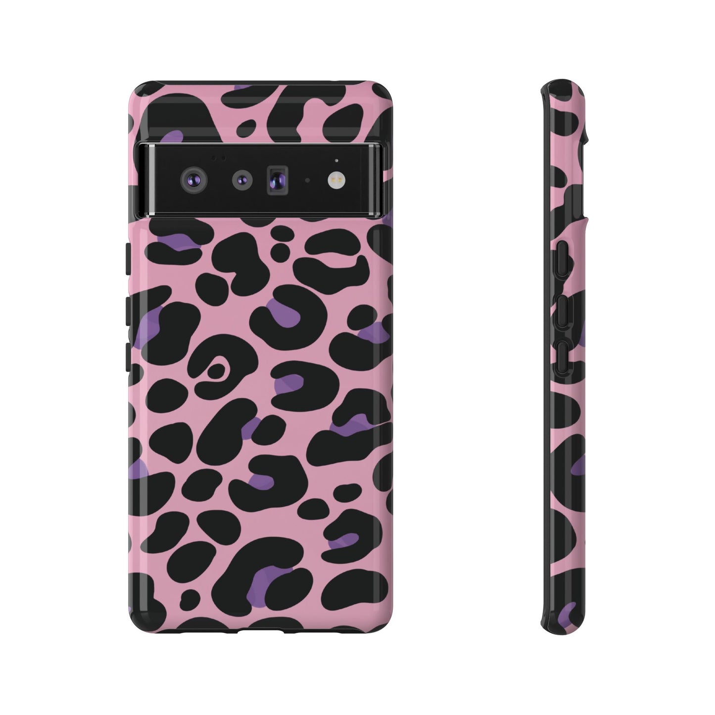 Pretty Pink & Lavender Leopard Print