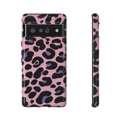 Pretty Pink & Lavender Leopard Print