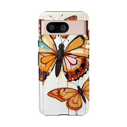 Abstract Butterflies Design Phone Case - Multicolor Phone Case - Google Pixel 8 / Glossy