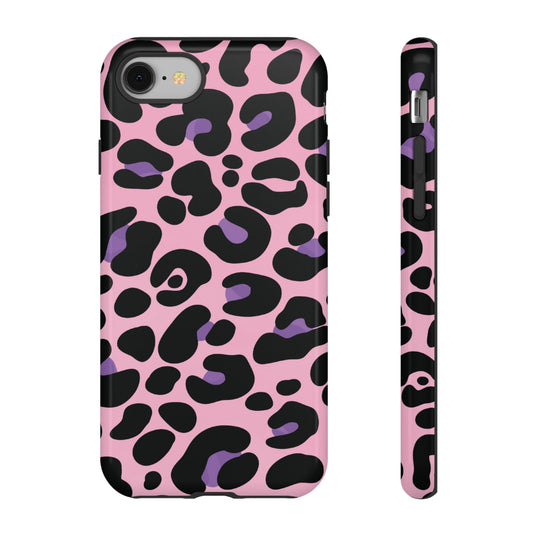 Pretty Pink & Lavender Leopard Print