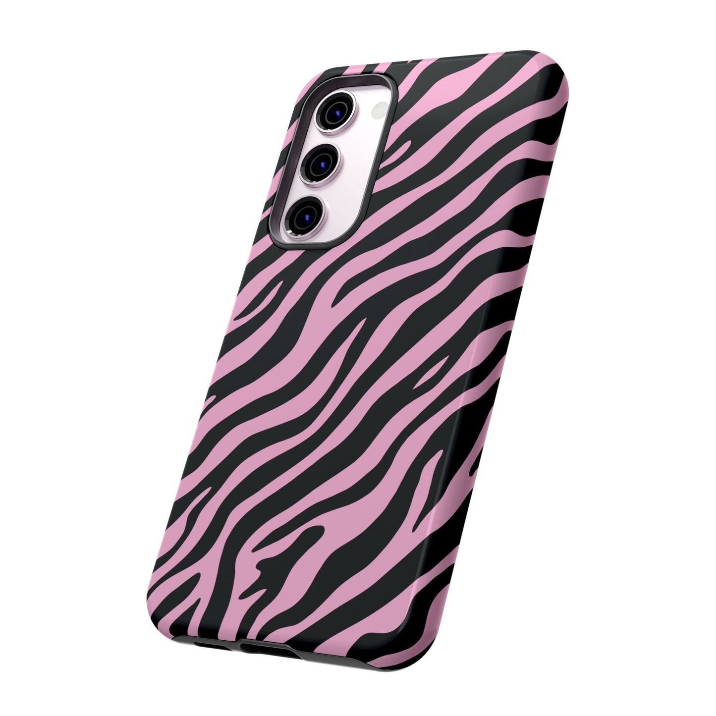 Stylish Blush Zebra Print Phone Case