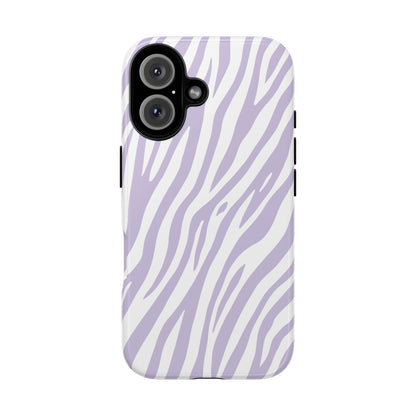 Lavender Tiger Print Phone Case