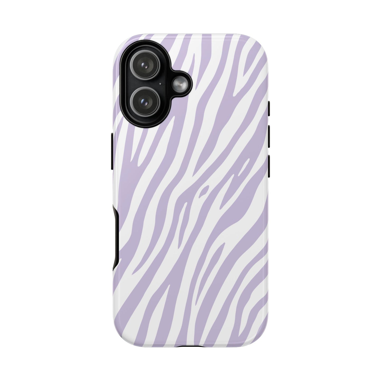 Lavender Tiger Print Phone Case