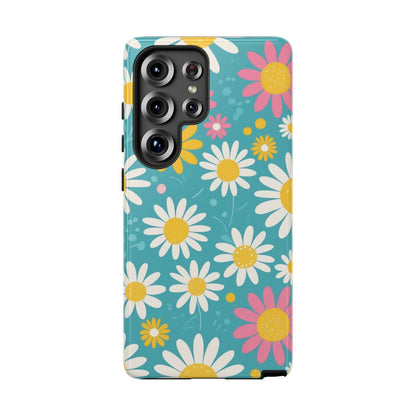 Samsung Galaxy S25 Ultra / Glossy Phone Case - Daisies Floral Pattern 5 Phone Case